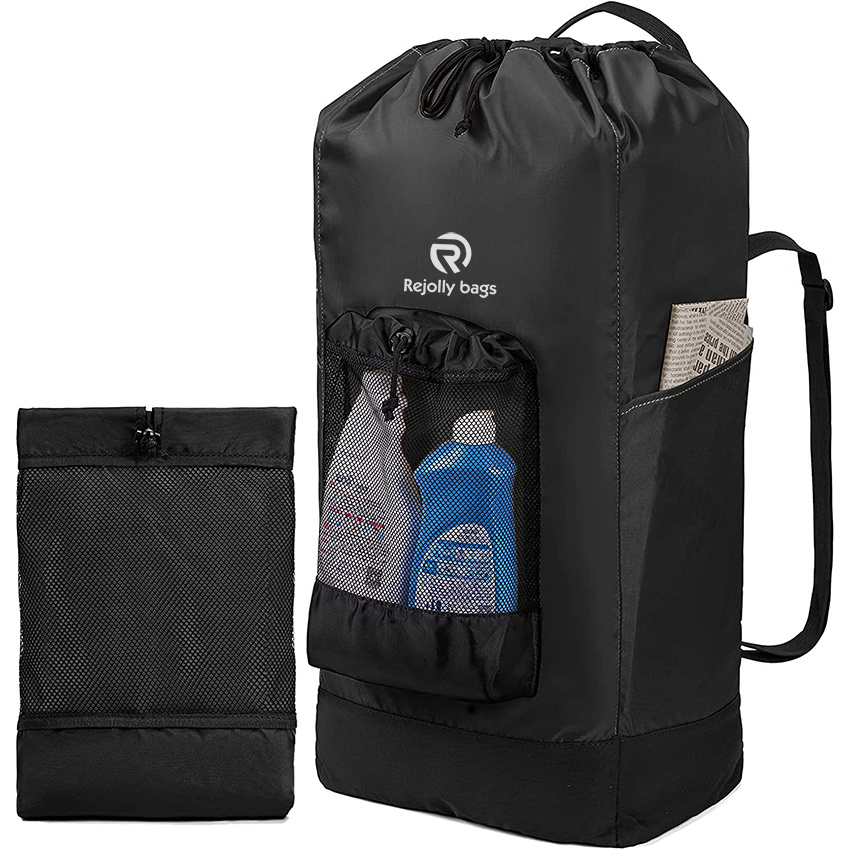 Faltbarer W&auml;schesack Netztasche 600d Strapazierf&auml;higer Nylon-Waschrucksack f&uuml;r W&auml;schesack im Studentenwohnheim