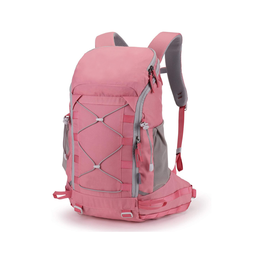 Frau Fahrrad Zubeh&ouml;r Taschen Mode und langlebig Outdoor Reisetasche Rosa Wanderrucksack