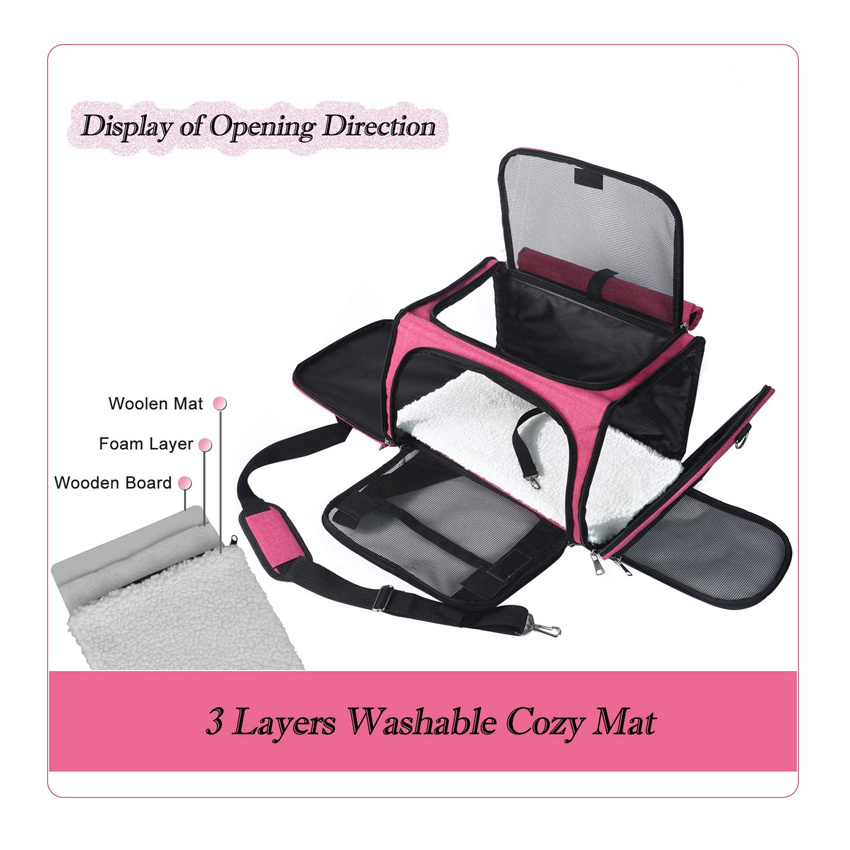 Tragbare Welpentasche Haustier-Reisetragetasche Haustierprodukte Haustierk&auml;fig