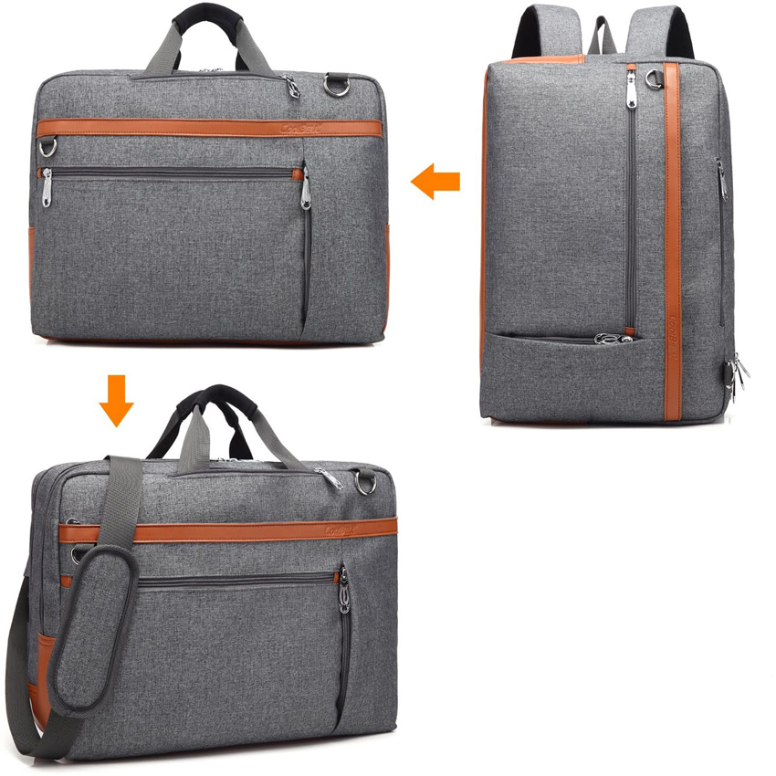 Leichter, umwandelbarer Universit&auml;ts-Studentenrucksack, Umh&auml;ngetasche zur Aufbewahrung von Laptops f&uuml;r Schulcomputer