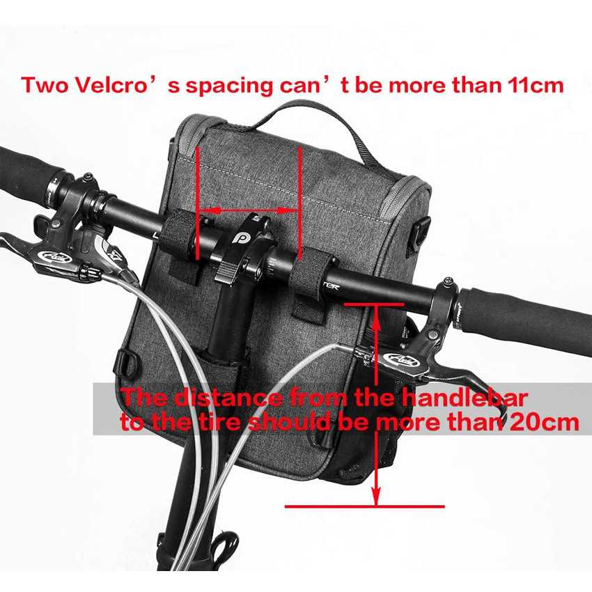 Fahrradlenkertasche Radfahren Fronttasche Road Travel Bag Heckrahmen Zubeh&ouml;r