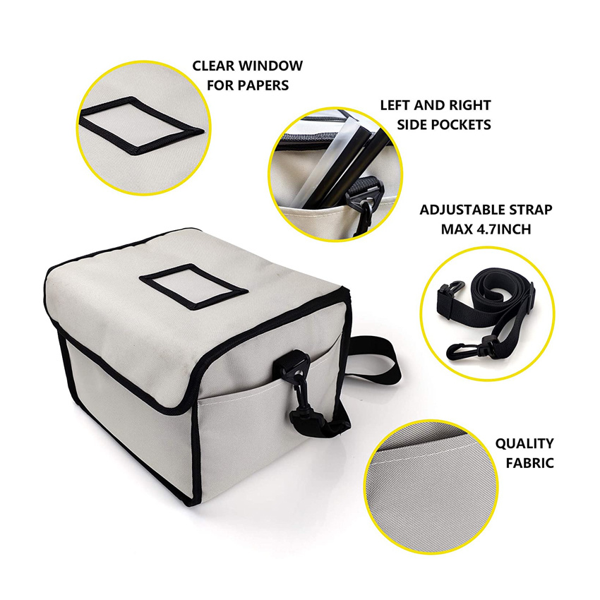 Isolierter Getr&auml;nketr&auml;ger, Lunchpaket, Picknickkorb, Eisk&uuml;hltasche, Strandtasche