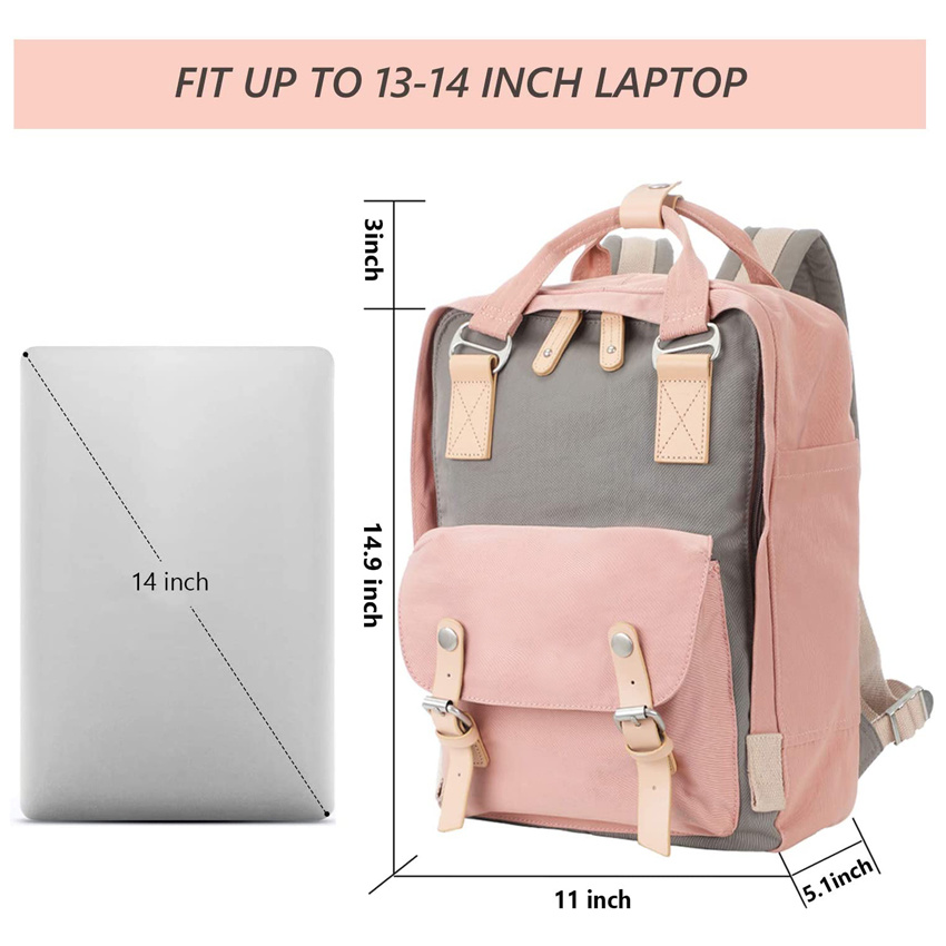 Leichter Reiserucksack Frauen Laptop Rucksack M&auml;dchen Reise Schulrucksack f&uuml;r Teenager College