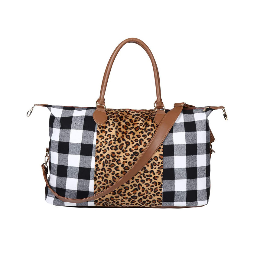 Leopard Reisegep&auml;cktasche Gro&szlig;e Seesack Damen Taschen Mode Damen Handtaschen