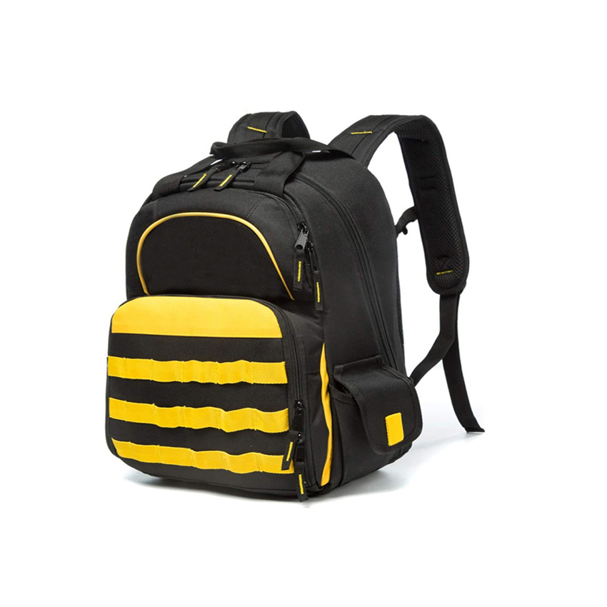 Werkzeugrucksack Robuste Werkzeugtasche aus Segeltuch Erste-Hilfe-Tasche f&uuml;r den Au&szlig;enbereich