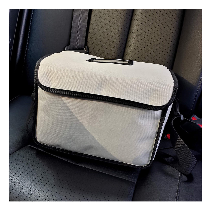 Isolierter Getr&auml;nketr&auml;ger, Lunchpaket, Picknickkorb, Eisk&uuml;hltasche, Strandtasche