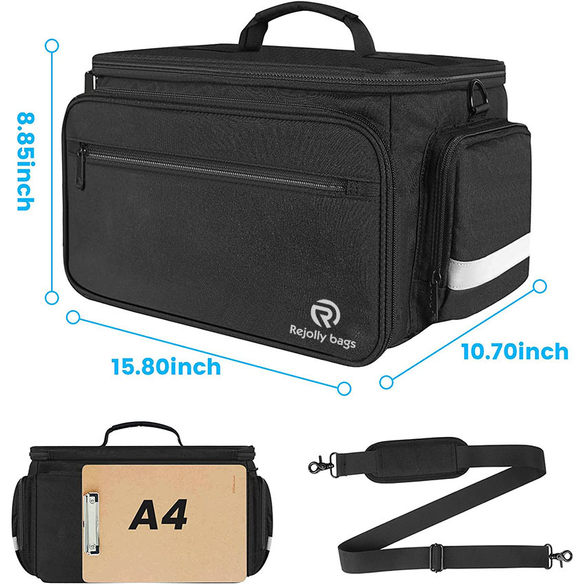 Пустая сумка для медицинского оборудования с регулируемым разделителем, съемным плечевым ремнем, водостойкой домашней медицинской сумкой для медицинской сестры для студента-медика