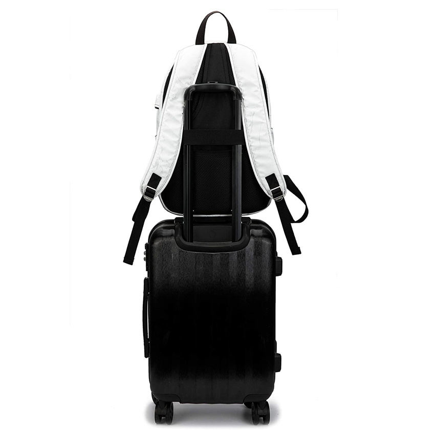 Wasserdichter Laptop-Reise-Outdoor-Rucksack mit USB-Ladeanschluss, Sch&uuml;lerbuchtaschen